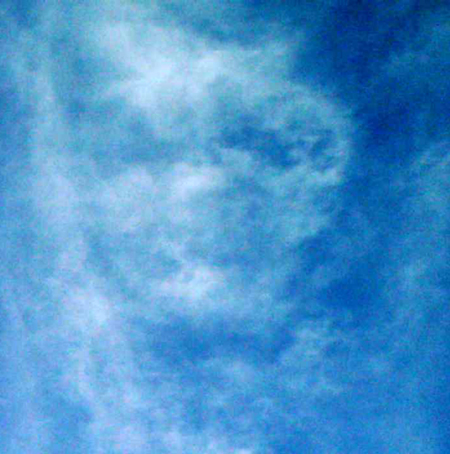 Cloud Face copyright 2008 educate-yourself.org